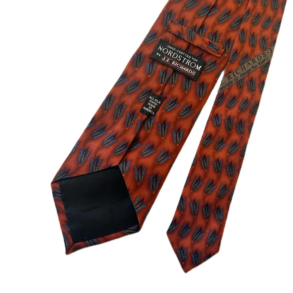 Nordstrom By J.Z Richards Hand Made 100% Silk Men’s Neck Tie Made‎ In USA